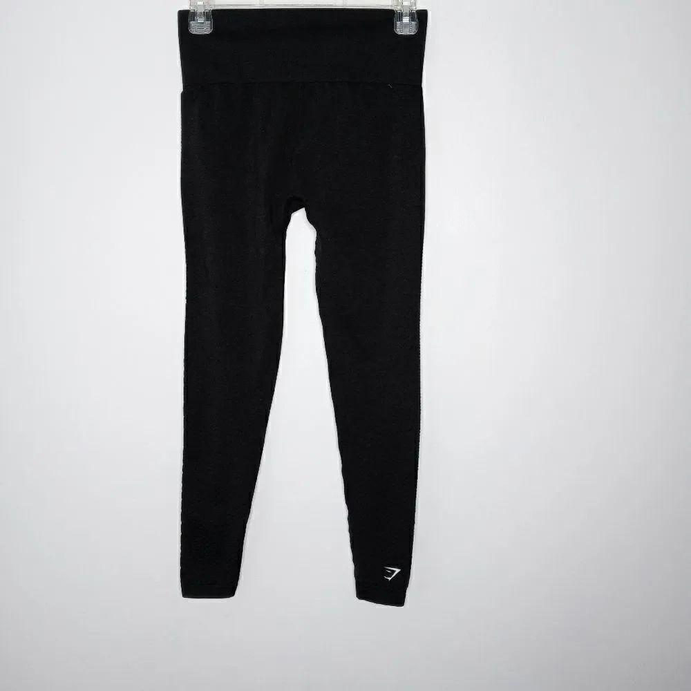 Gymshark black/dark gray leggings